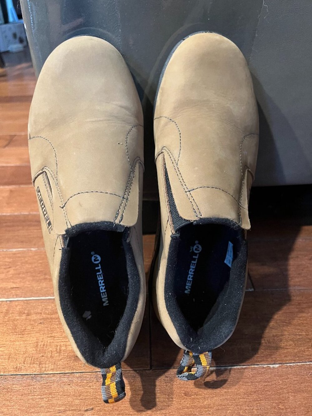 Merrill Jungle Moc Nubock Slip On Shoes Size 6M